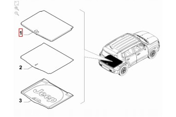 Jeep Renegade Trunk Mat