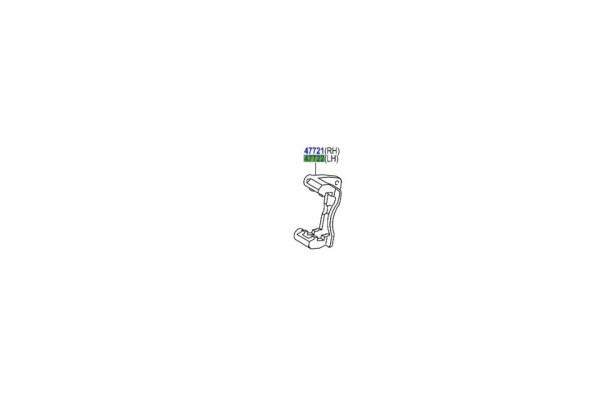 TOYOTA OE 47722 06220 Brake Caliper Yoke Left Front Camry
