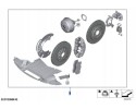 34112317804 Carbon ceramic brake retrofit kit BMW M5 M6 Packaging status original