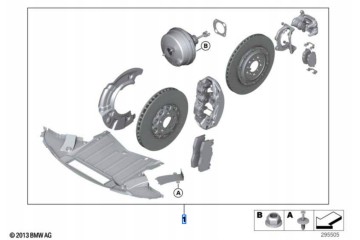 34112317804 Carbon ceramic brake retrofit kit BMW M5 M6 Packaging status original