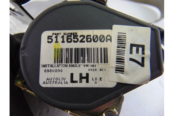 511652600A CINTURON SEGURIDAD DELANTERO IZQUIERDO HYUNDAI SONATA (NF) 2.4 Style 2006 511652600A 198726 HYUNDAI - 3