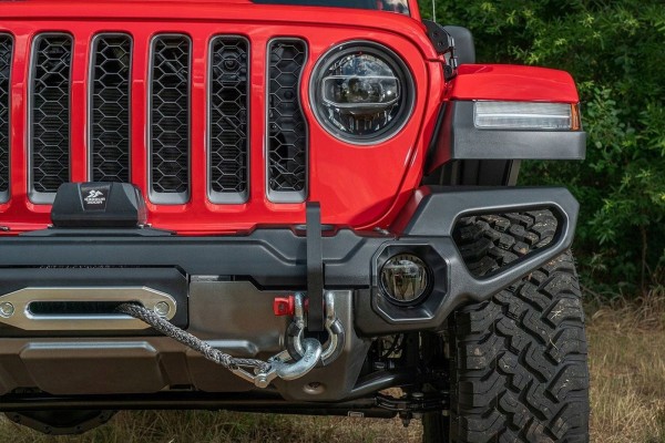 JEEP WRANGLER JL 2018 FRONT BUMPER MODEL HUNTER WITH PDC Catalog number of the part 5905226098266