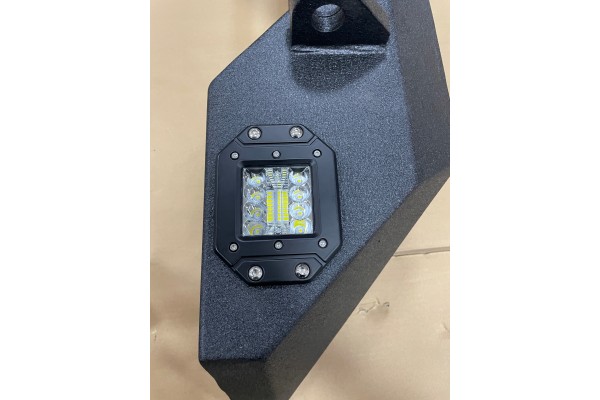 JEEP WRANGLER JL JT JK 2007 2018R FRONT BUMPER SOLID HEAVY LED Installation side front