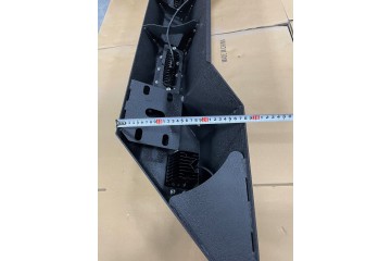 Parachoques delantero de acero negro con iluminación LED para Jeep 20
