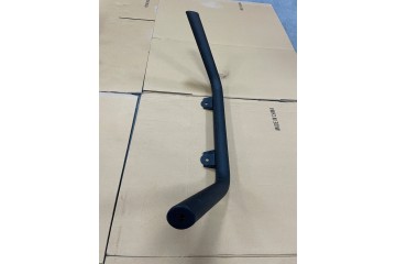 Parachoques delantero de acero negro con iluminación LED para Jeep 20
