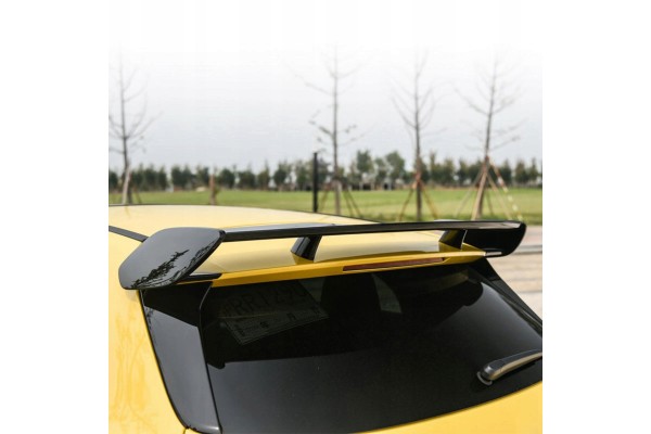 Spoiler Lip Mercedes W177 A35 A45 AMG Estilo Negro Brillante