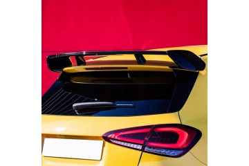 Spoiler Lip Mercedes W177 A35 A45 AMG Estilo Negro Brillante