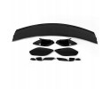 Spoiler Lip Mercedes W177 A35 A45 AMG Estilo Negro Brillante