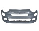 Front bumper CITY LOOK halogens FIAT 500X 09 14 12 17