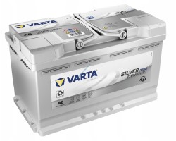 VARTA A6 SILVER DYNAMIC AGM 12V 80Ah 800A START STOP VARTA A6 580901080