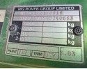 ROVER 25 45 FREELANDER MG ZR ENGINE 2 0 DIESEL 20T2N 113KM Part manufacturer MG OE