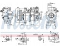 COMPRESSOR AIR CONDITIONING COMPRESSOR 890595 NISSENS Packaging status original
