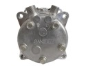 UNIVERSAL AIR CONDITIONING COMPRESSOR SD7H15 SD5H14 6629 PV7 119MM 12V FL Catalog number of the part EKL37512 OE 1012 20521 6629