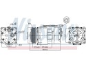 COMPRESSOR AIR CONDITIONING COMPRESSOR 89055 NISSENS Car type buses cargo vans passenger cars