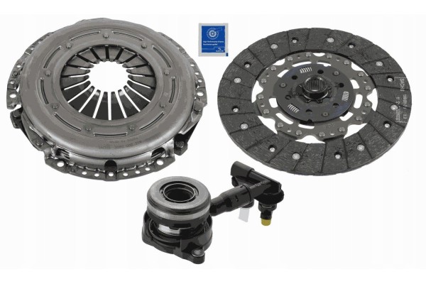 Complete clutch with hydraulic bearing SACHS 3000 990 422