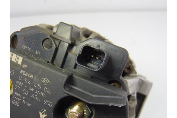 7700434900  ALTERNADOR RENAULT MEGANE I FASE 2 CABRIOLET (EA...) 1.6 16V Dynamique 1999 7700434900 201640 RENAULT - 3