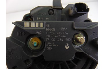 7700434900  ALTERNADOR RENAULT MEGANE I FASE 2 CABRIOLET (EA...) 1.6 16V Dynamique 1999 7700434900 201640 RENAULT - 6