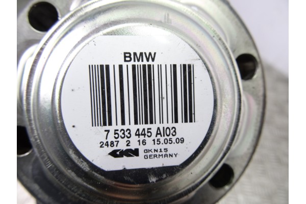 7533445 TRANSMISION TRASERA IZQUIERDA BMW SERIE 1 BERLINA (E81/E87)