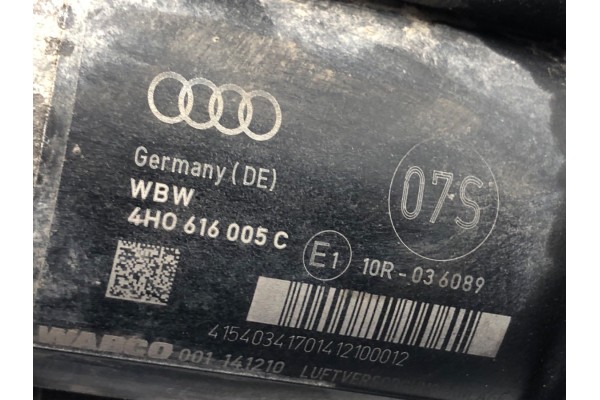 AIR COMPRESSOR 4H0616005C AUDI A8 D4 6 3 W12 quattro 368kW 500HP Product weight with unit packaging 10 kg