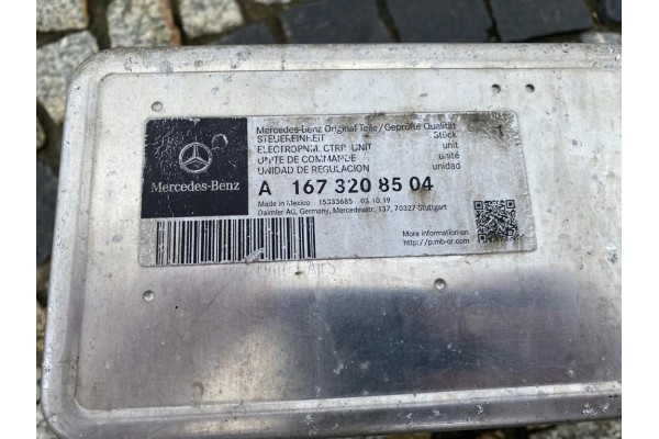 MERCEDES 167 GLE COMPRESSOR PUMP CONTROLLER 1673208504 AIR MATIC A1673208504 Catalog number of the part MERCEDES 167 GLE KOMPRES