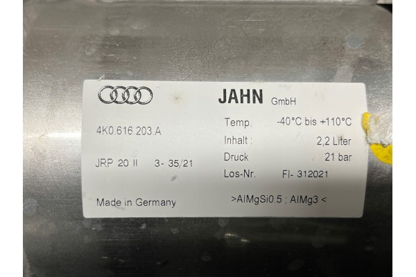 AUDI A6 A7 4K PRESSURE TANK 4K0616203A Catalog number of the part 4K0616203A audiolcar