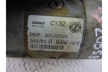 63102020  MOTOR ARRANQUE FIAT II PUNTO (188) BERLINA 1.2 8V ELX (I) 2003 63102020 203589 FIAT - 2
