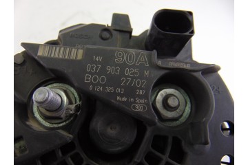 037903025M  ALTERNADOR VOLKSWAGEN POLO IV (9N1) Trendline 2003 037903025M 204546 VOLKSWAGEN - 5