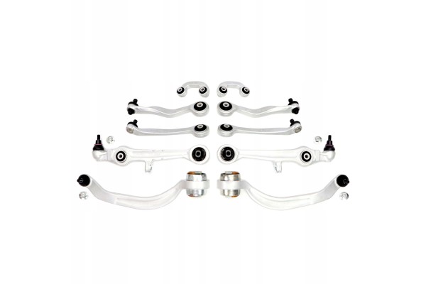 CONTROL ARMS SET FRONT AUDI A4 MS WITHOUT SCREWS AND RODS