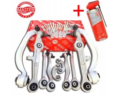 Control Arm Set 8x Suspension Arm Set Front For Audi A4 B7 2004 2008r