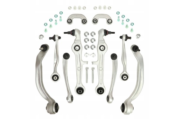 CONTROL ARMS IN SET FRONT AUDI A4 B6 QUATRO FROM 8H 7 000 001 Part manufacturer Master Sport Germany