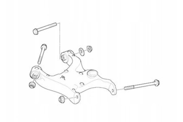 CONTROL ARMS BUSHINGS SCREWS FOR GEOMETRY REAR BMW 5 E60 E61 03 10 EAN GTIN 5907426193567