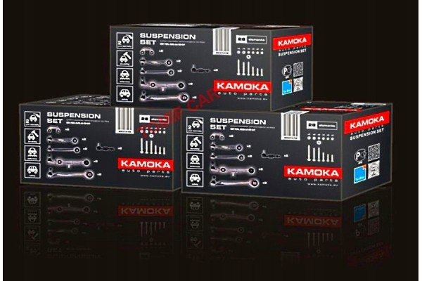 KAMOKA 9060005 SET OF SWINGS END CONNECTION12 PIECES Car type passenger cars