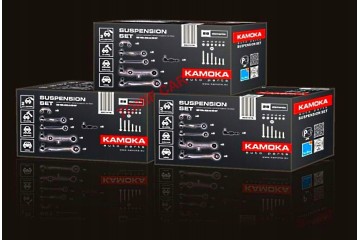 KAMOKA 9060005 SET OF SWINGS END CONNECTION12 PIECES Car type passenger cars