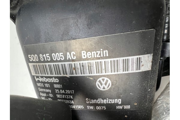 Calefactor de estacionamiento completo Webasto Audi Q2 81A / A3 8V 5Q0
