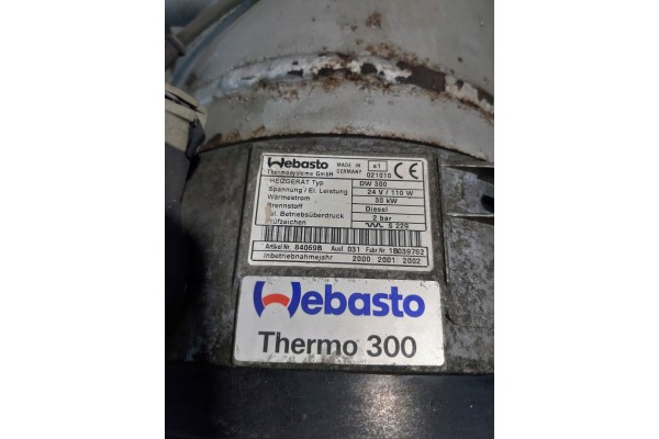 Calefactor estacionario Webasto Thermo 300 DW300 30KW