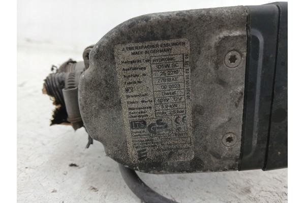 EBERSPACHER PARKING HEATER HYDRNONIC D5W SC DIESEL 5 0 KW Quality of parts according to GVO O original with manufacturer s logo 