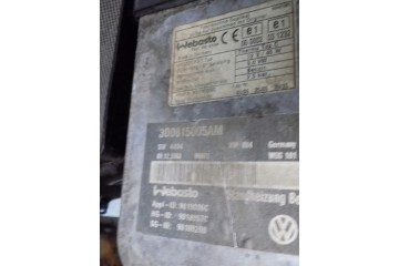 VW PHAETON WEBASTO HEATING 3D0815005AM Car type passenger cars
