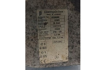 WEBASTO EBERSPAECHER HYDRONIC D5WS MERCEDES SPRINTER 906 W906 A9068302861 Quality of parts according to GVO O original with manu
