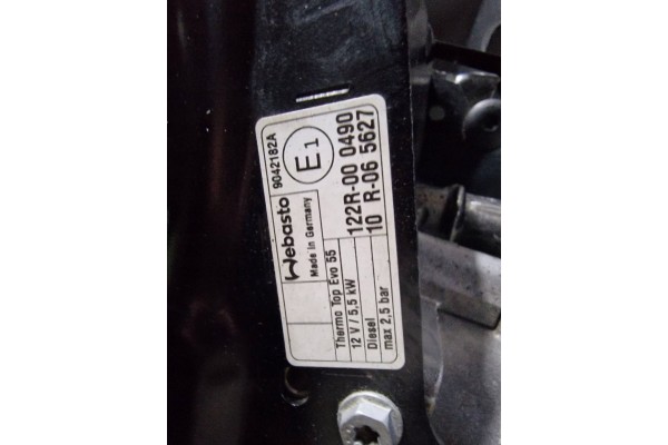 Webasto THERMO TOP EVO 55 AS NEW Catalog number of the part 9042182A