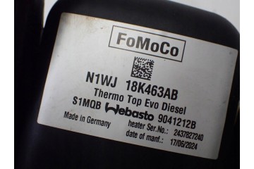 WEBASTO AUXILIARY HEATING AMAROK II RANGER V VI 3 0 ECOBLUE BF2X 25R Version European