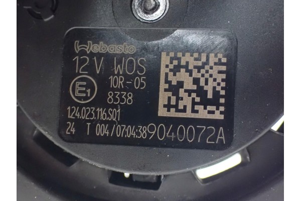 WEBASTO AUXILIARY HEATING AMAROK II RANGER V VI 3 0 ECOBLUE BF2X 25R Catalog number of the original WERSJA EUROPEJSKA EUROPA EU 