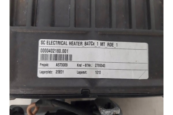 Flow heater Webasto Mini F60 BMW F45 F46 F48 F39 Quality of parts according to GVO O original with manufacturer s logo OE