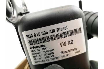 Parking heater webasto Audi Q2 5Q0815005AM New original Catalog number of the part 5Q0815005AM DWP476210OE