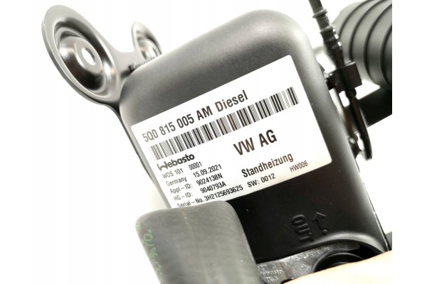 Calefactor auxiliar Webasto Audi Q2 5Q0815005AM