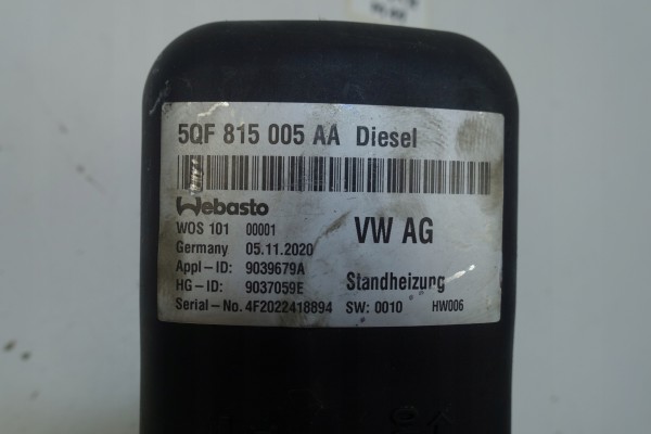 WEBASTO VW CADDY PASSAT GOLF SUPERB 5QF815005AA Part manufacturer Volkswagen OE
