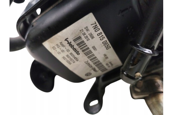 WEBASTO HEATER PARKING HEATING ALHAMBRA II 7N SHARAN 7N 7N0815065G Catalog number of the part 7N0815065G 9021577A