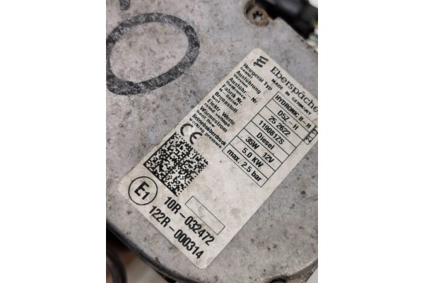 2013 Toyota Auris E180 Parking heater Webasto 122R000314 Catalog number of the original 119081ZS
