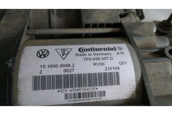 CAYENNE SUSPENSION COMPRESSOR TOUAREG 7P0698007D PUMP 7P0698007D ATE CONTI Catalog number of the part KOMPREZOR ZAIESZENIA CAYEN