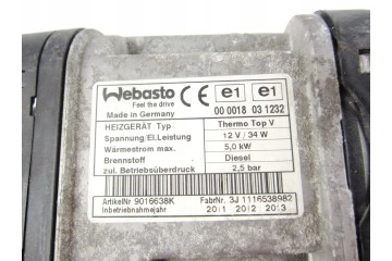 Webasto Mercedes W212 Car type passenger cars