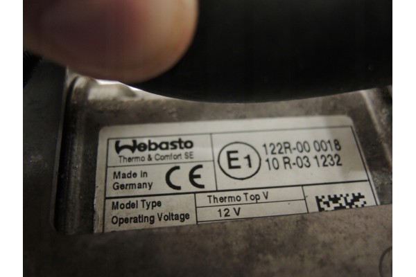 WEBASTO BMW F06 PETROL 9228617 9022187C Catalog number of the part 9228617 9022187C